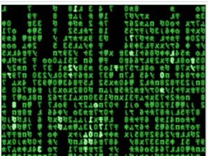 "The Matrix" raining code