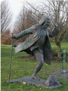 Samuel Johnson statue idealism